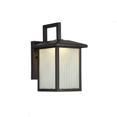 RYSTON Transitional LED Rubbed Bronze Outdoor Wall Sconce 11" Tall