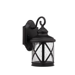 MILANIA ADORA Transitional 1 Light Rubbed Bronze Outdoor Wall Sconce 11" Height