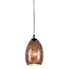 MELIA Mosaic 1 Light Ceiling Mini Pendant 4.8" Shade