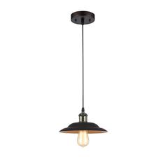 KARL Industrial-style 1 Light Rubbed Bronze Ceiling Mini Pendant 10" Shade