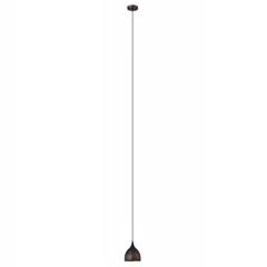 CHLOE Lighting WALTER Industrial 1 Light Oil Rubbed Bronze Mini Pendant Ceiling Fixture 7" Wide