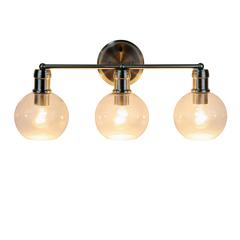 CHLOE Lighting OXA Transitional Brushed Nickel 3 Light Vanity Bath Light  22" Wide