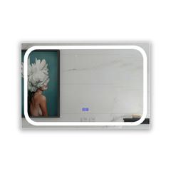 CHLOE Lighting LUMINOSITY Back Lit Rectangular TouchScreen LED Mirror 3 Color Temperatures 3000K-6000K 36" Wide