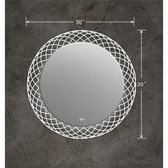 SPECULO Back Lit LED Mirror 6000K Daylight White 30" Wide