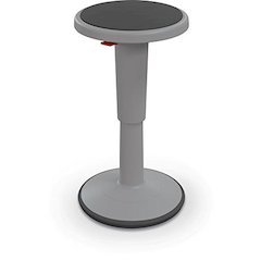 Hierarchy Height Adjustable Grow Stool- Tall Stool (Grey)