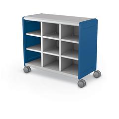 Compass Cabinet - Maxi H2 -Cubbies / Casters - Navy