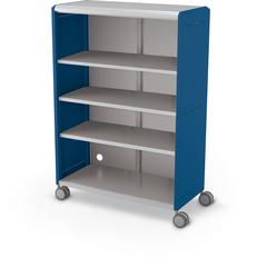 Compass Cabinet - Grande -Shelves / Casters - Navy
