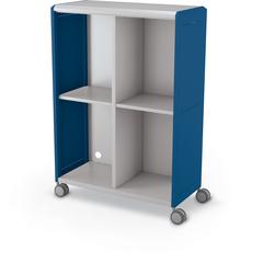 Compass Cabinet - Grande -Cubbies / Casters- Navy