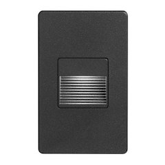 Black Rectangle Indoor/Out 3W Wall L