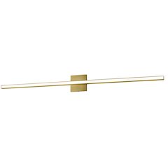 36W Colour Changing Vanity Aged Brass with Frosted Acrylic Diffuser