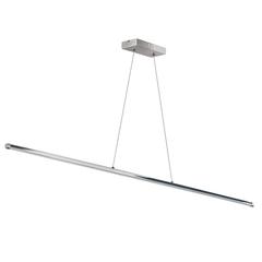 30W Horiz Pendant PC, WH Acrylic Diffuser