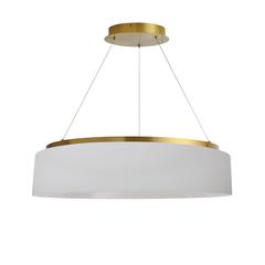 34W Chandelier, AGB, WH Shade