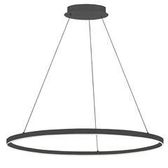 63W Chandelier, MB, FR Acrylic Diffuser