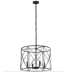 4LT Incandescent Chandelier, MB