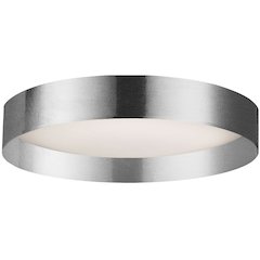 22W Flush Mount w/ Polished Chrome Metal Shade