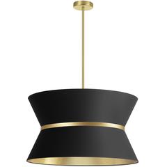4LT Incan Chandelier, AGB, GLD ring, BK/GLD SH