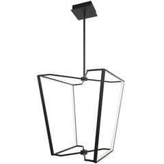 60W Chandelier, MB, WH Silicone Diffuser