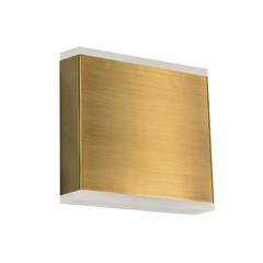 15W Wall Sconce, AGB, Acrylic Diffuser