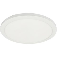 30W Matte White Flush Mount