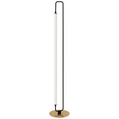 32W Floor Lamp, MB, WH Acrylic