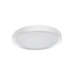 24W Flushmount, MW , WH Diffuser