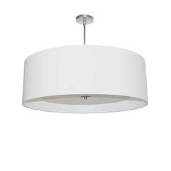 4LT Helena Pendant PC, White,White Diffuser