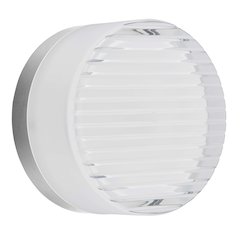 15W Wall Sconce Polished Chrome with Clear & Frosted Acrylic Diffuser