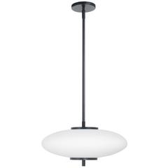 24W Pendant, MB, WH Glass