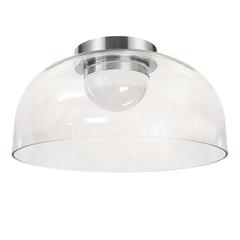 10W Flush Mount, PC, CLR Glass