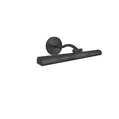 20W Matte Black Picture Light