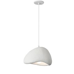 1 Light Pendant in Matte White