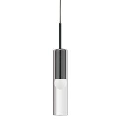1LT Incandescent Pendant, MB, CLR Glass