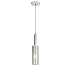 1 Light Pendant in Polished Chrome