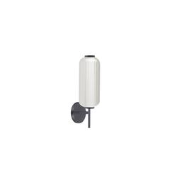 10W Wall Sconce, MB, CLR Fluted Glass