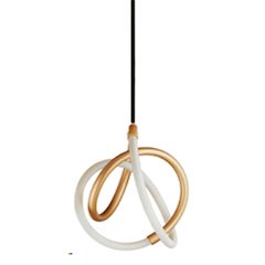 15W Pendant Gold & Matte Black