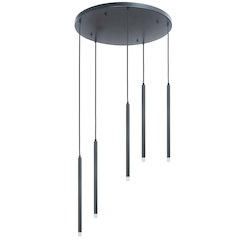 15W Pendant in Matte Black