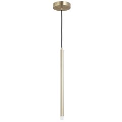 3W Pendant Aged Brass with Frosted Acrylic Diffuser