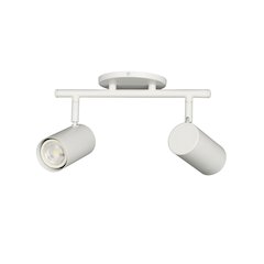 2 Light Track Light in Matte White