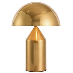2 Light Table Lamp in Aged Brass