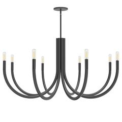 8LT Incandescent Chandelier, MB