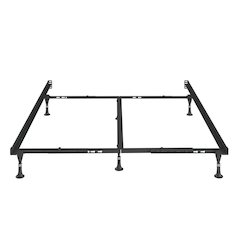 Lev-R-Lock - Bed Frame with Rollers - Twin/Full/Queen -6 Leg with Center Support