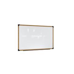Ghent Prest Wall Whiteboard, Magnetic, Natural Oak Frame, 4'H x 6'W