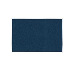 Ghent Vinyl Bulletin Board with Aluminum Frame, 4'H x 6'W, Navy