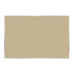 Vinyl Bulletin Board, Satin Aluminum Frame, 4'H x 7' 4"W, Caramel