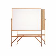 72⅛"x 53¼" Wood Frame Reversible Non-Magnetic Marker/Natural Cork