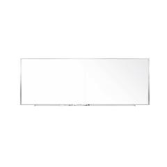 Two-Piece M1 Porcelain Magnetic Whiteboard, Aluminum Frame (2 pieces)