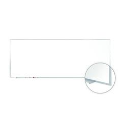 M1 Porcelain Magnetic Whiteboard, Aluminum Frame, 4'H x 7' 4"W