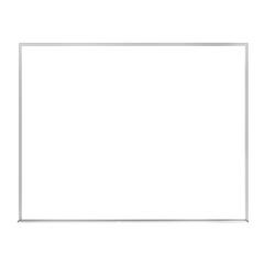 Ghent Non-Magnetic Whiteboard with Aluminum Frame, 18"H x 24"W