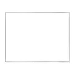 Ghent Non-Magnetic Whiteboard with Aluminum Frame, 3'H x 4'W