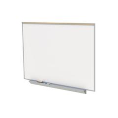 Proma Magnetic Porcelain Projection Whiteboard, Aluminum Frame, 4'H x 7' 4"W